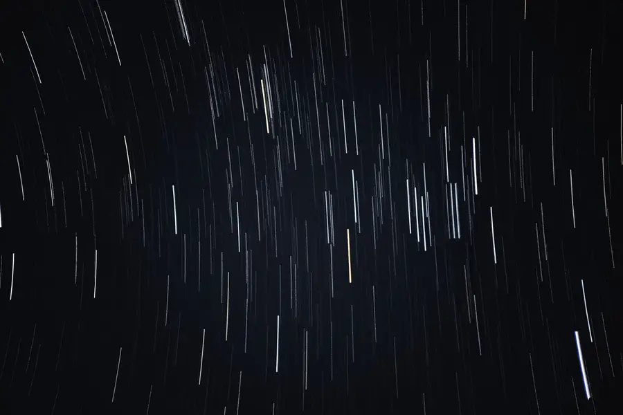 Ciel étoilé : heure miroir 07:07