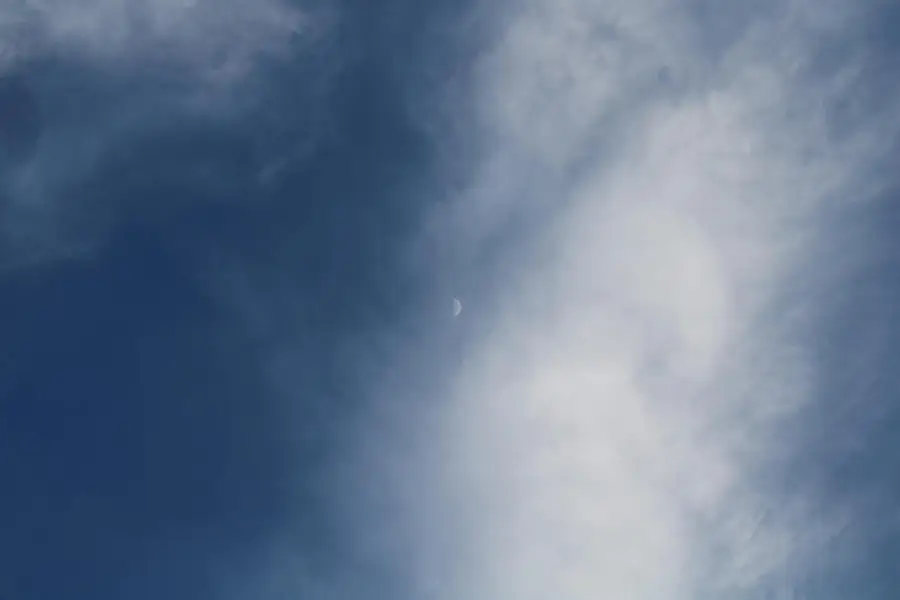 Ciel étoilé : heure miroir 22:22