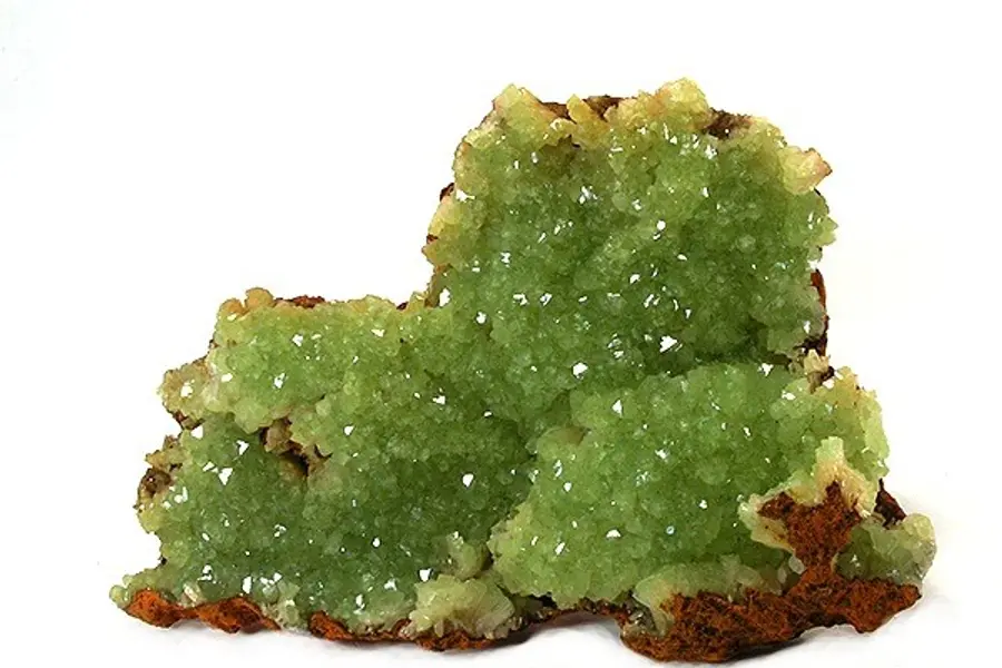 Adamite, vert jaune jaune-vert