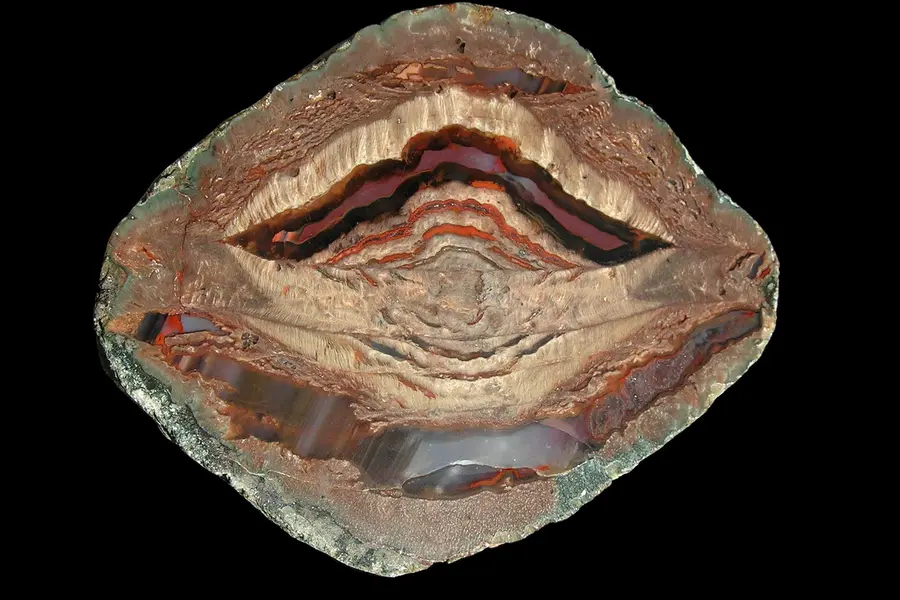 Agate rubanée