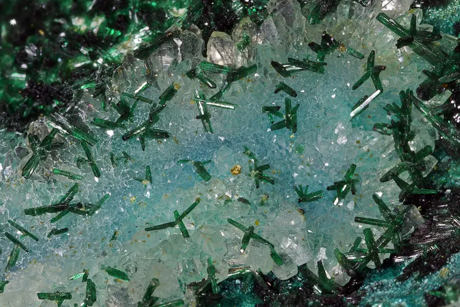 Atacamite, vert vert sombre