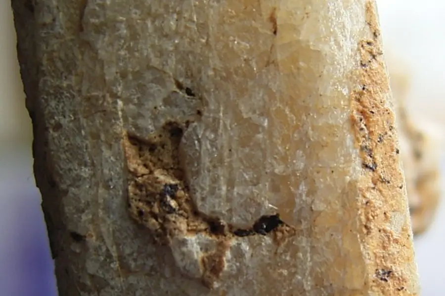 Bytownite, jaune champagne