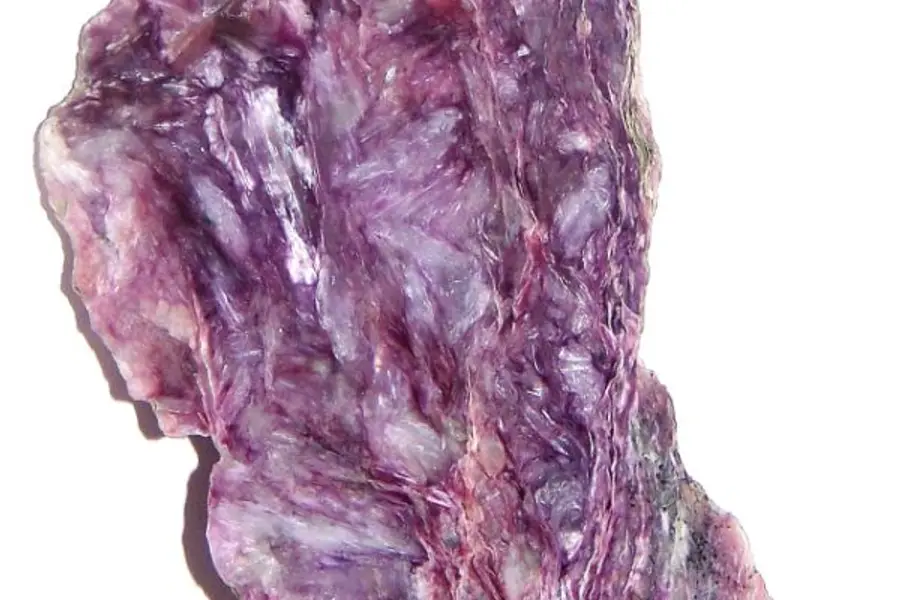 Charoïte, violet mauve marbré
