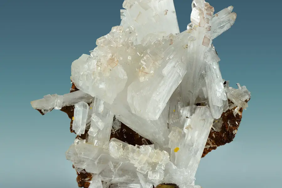 Hémimorphite, bleu vert blanc