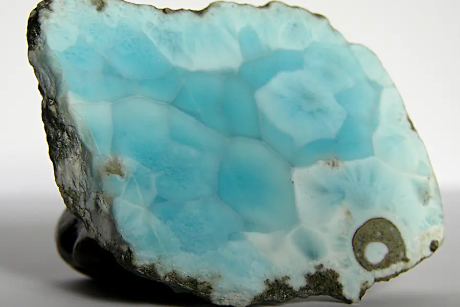 Larimar, bleu blanc