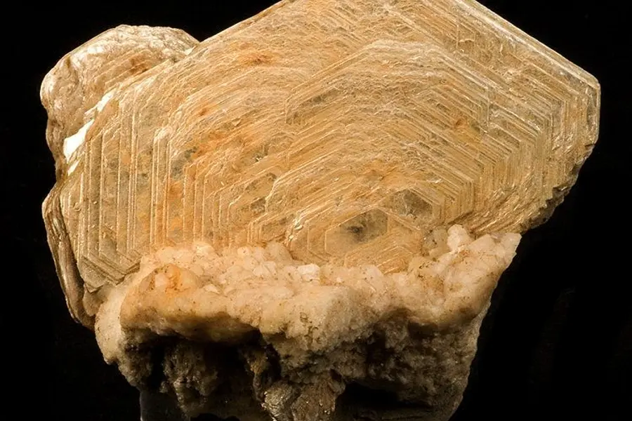 Muscovite, incolore argenté rose