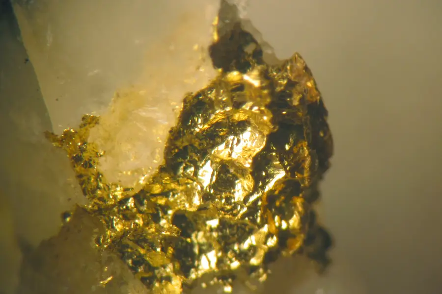 Or natif, doré jaune d'or