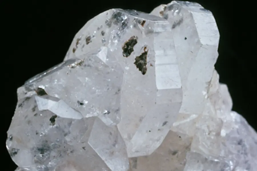 Phénacite, incolore jaune pâle