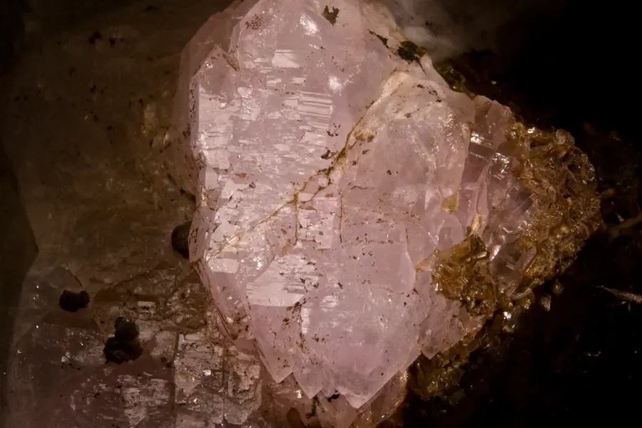 Quartz rose poli