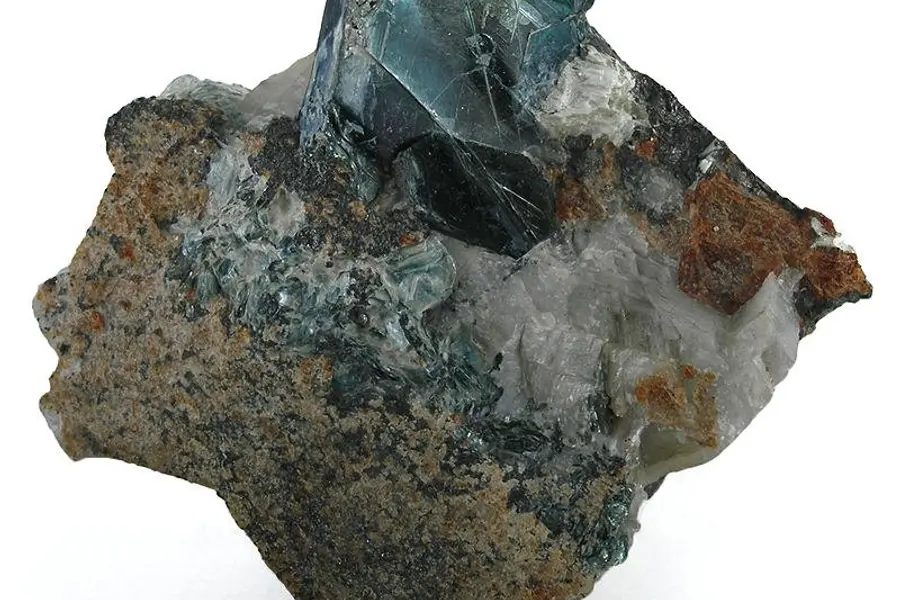 Séraphinite, vert sombre vert argenté