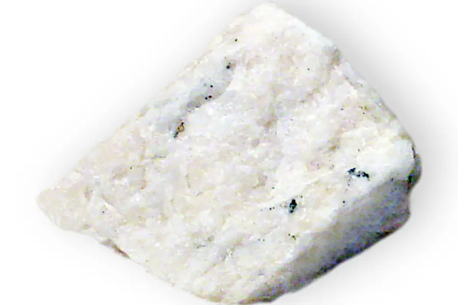 Withérite, blanc gris jaunâtre