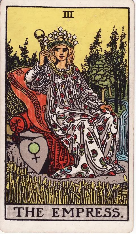 Carte L’Impératrice du tarot