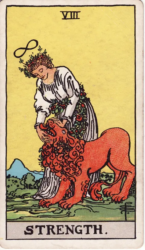 Carte La Force du tarot