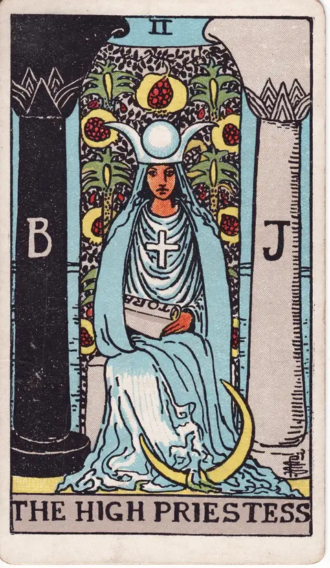 Carte La Papesse du tarot
