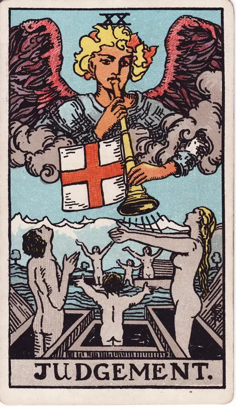 Carte Le Jugement du tarot