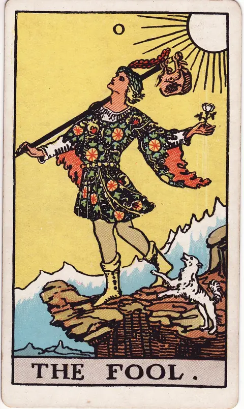 Carte Le Mat du tarot
