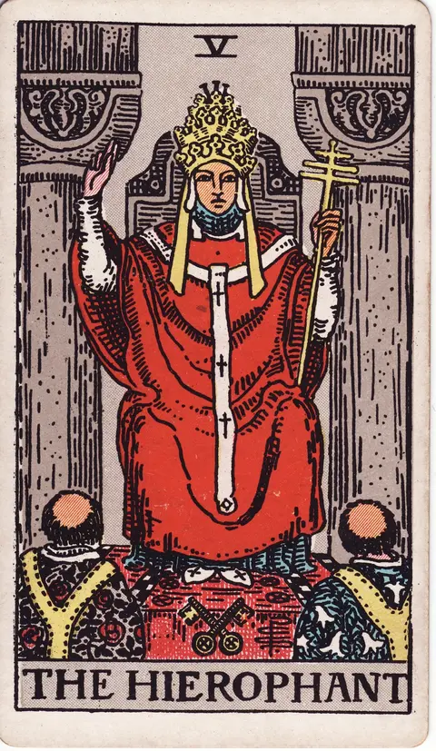 Le Pape, arcane majeur du tarot