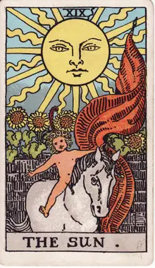 Le Soleil, carte lumineuse du tarot