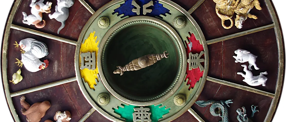 Roue des douze animaux de l'astrologie chinoise